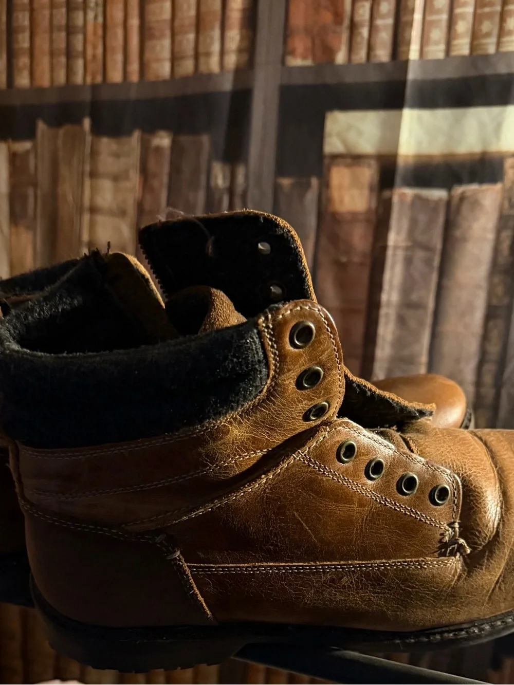 Men's Brown Leather Ankle Boots